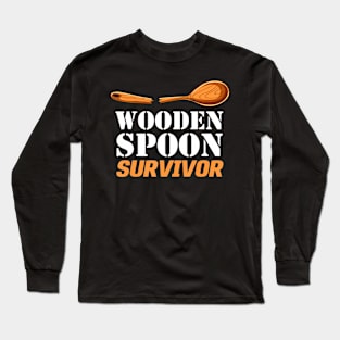 Proud Wooden Spoon  Men Women Toddler Kids Long Sleeve T-Shirt